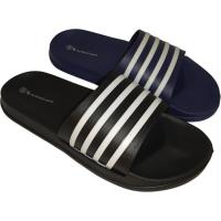 Chancleta de piscina, rayas negras y blancas OG Pisciblackw