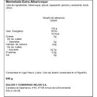 Mermelada de albaricoque HELIOS, frasco 640 g
