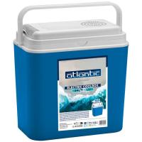 Nevera portátil électrica, azul, con tapa, 12V, 24 L ATLANTIC, 40x39x24 cm Nevera portátil électrica, azul, con tapa, 12V, 24 L ATLANTIC, 40x39x24 cm