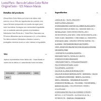 Barra de labios color riche 125 L¿OREAL, pack 1 ud