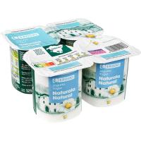 Yogur natural País Vasco EROSKI, pack 4x125 g
