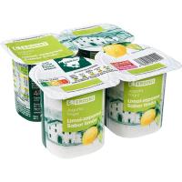 Yogur sabor limón País Vasco EROSKI, pack 4x125 g