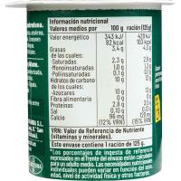 Yogur sabor plátano País Vasco EROSKI, pack 4x125 g
