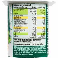 Bífidus con nuez y avellana País Vasco EROSKI, pack 4x125 g