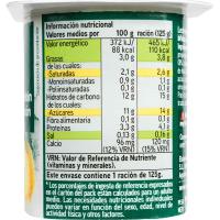 Bífidus con lima limón País Vasco EROSKI, pack 4x125 g