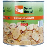 Champiñon laminado SERVIHOSTEL, lata 1.333 g