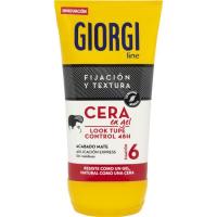 Cera en gel look tupe control 48h GIORGI, tubo 145 ml