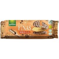 Galleta Digestive Finas de avena chocolate GULLÓN, paquete 150 g