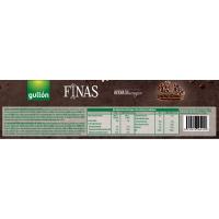 Galleta Digestive Finas avena-choco negro GULLÓN, paquete 150 g
