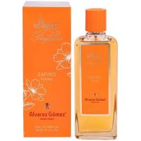 Agua de perfume para mujer Zafiro ALVAREZ GÓMEZ, spray 150 ml