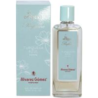 Agua de perfume mujer Turquesa Azul ALVAREZ GÓMEZ, spray 150 ml