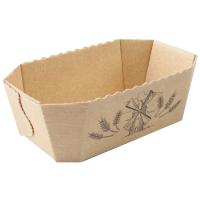 Molde desechable para pan, 18,5 x 10,5 x 6 (alto) cm IBILI, pack 4 uds