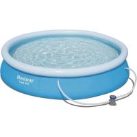 Piscina desmontable autoportante 366x76 cm, con depuradora, Fast Set BESTWAY, 1 ud