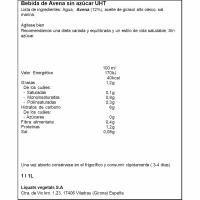 Bebida de avena 0% azúcar YOSOY, brik 1 litro