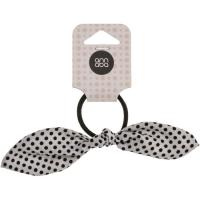 Goma para el pelo orejitas vichy+puntos ANNABA, pack 1 ud