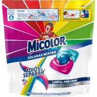 Detergente triocaps MICOLOR ADIOS AL SEPARAR, caja 30 dosis