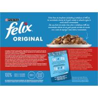 FÉLIX ORIGINAL haragi hautatuak gelatinan, sorta 12x85 g