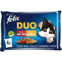 Duo Festin de sabores FELIX FANTASTIC, pack 4x85 g