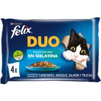 Duo Festin de mar FELIX FANTASTIC, pack 4x85 g