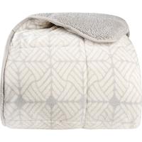 Edredón Aren Coral Sherpa, 100% poliéster EROSKI