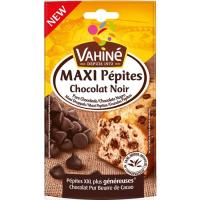 Maxi pepitas de chocolate negro VAHINÉ, bolsa 100 g