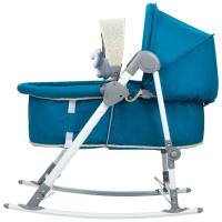 Hamaca convertible en cuna Calys azul, Edad Rec: 0-9 meses BEBE CONFORT