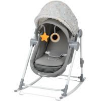 Hamaca convertible en cuna Calys gris, Edad Rec: 0-9 meses BEBE CONFORT