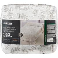Edredón North Coral Sherpa, 100% poliéster EROSKI