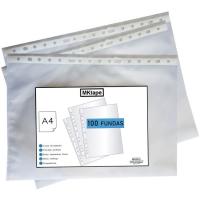 Funda multilataldro A4 MKTAPE, pack 100 uds