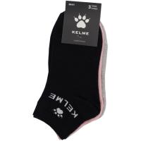 Calcetín mujer deporte tobillero, color surtido, talla única 36/41 KELME, 3 pares
