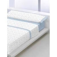 Juego de sábanas Enma, 100% algodón percal EROSKI