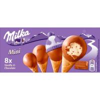 MILKA kono izozki txikiak, sorta 8x25 ml