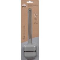 Portachupetes gris de silicona INTERBABY