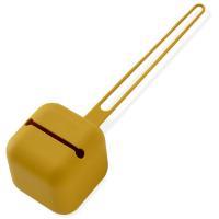 Portachupetes mostaza de silicona INTERBABY