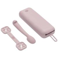 Portacubiertos rosa de silicona INTERBABY