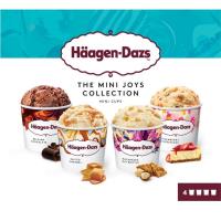 HAAGEN DAZS mini joys collection izozkia, 4 ale, kutxa 390 g