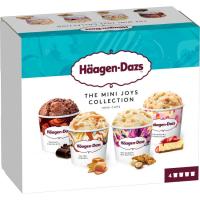 Helado mini joys collection HAAGEN DAZS, 4 uds, caja 390 g