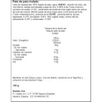 Paté de pato trufado superior MARTIKO, lata 130 g