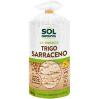Tortita de trigo sarraceno bio SOLNATURAL, paquete 100 g Tortita de trigo sarraceno bio SOLNATURAL, paquete 100 g