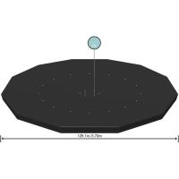 Cobertor de invierno para piscina redonda BESTWAY, Ø366 cm Cobertor de invierno para piscina redonda BESTWAY, Ø366 cm