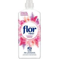 FLOR TWIST fruitu gorri leungarria, botila 78 dosi