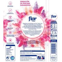 FLOR TWIST fruitu gorri leungarria, botila 78 dosi