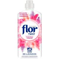 FLOR TWIST fruitu gorri leungarria, botila 59 dosi