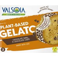 Cookie helado con base de avena VALSOIA, caja 3 uds