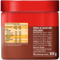 Crema de cacao original NOCILLA, bote 850 g