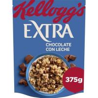 KELLOGG'S EXTRA esnedun txokolatezko zerealak, poltsa 375 g