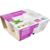 Queso fresco sin lactosa EROSKI, pack 4x62,5 g