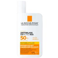 Solar facial fluido invisible SPF50+  LRP ANTHELIOS, tubo 50 ml