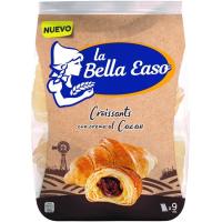 LA BELLA EASO txokolatez betetako croissantak, 9 ale, poltsa 360 g