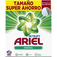 ARIEL ORIGINAL hauts detergentea, maleta 65 dosi